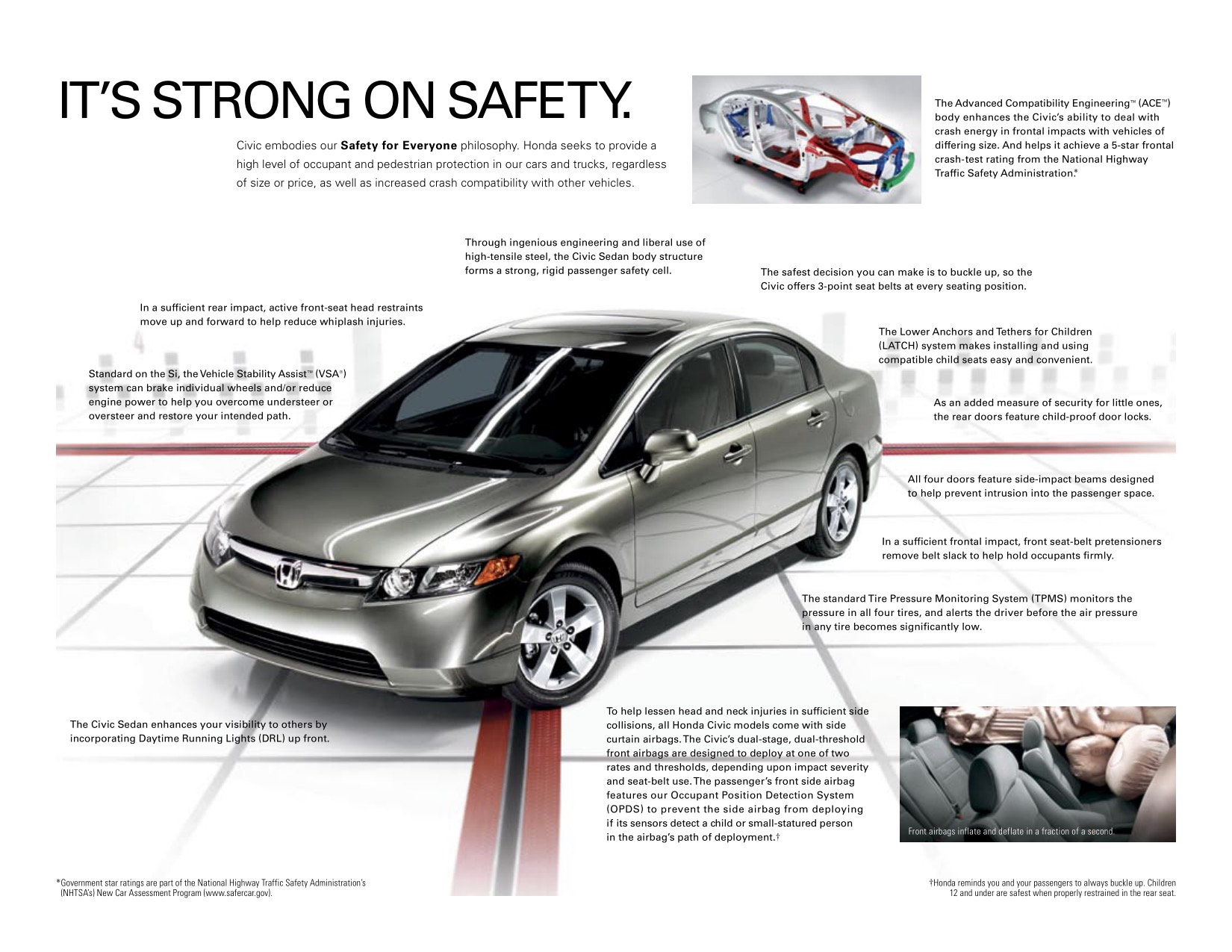 2008 Honda Civic Brochure Page 6